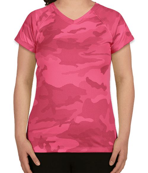 Champion Womens Camouflage Logo T-Shirt Champion Womens Camouflage Logo T-Shirt